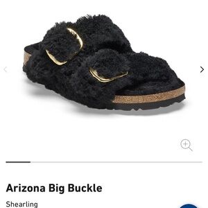 NWT BIRKENSTOCK Shearling Arizona Sandals